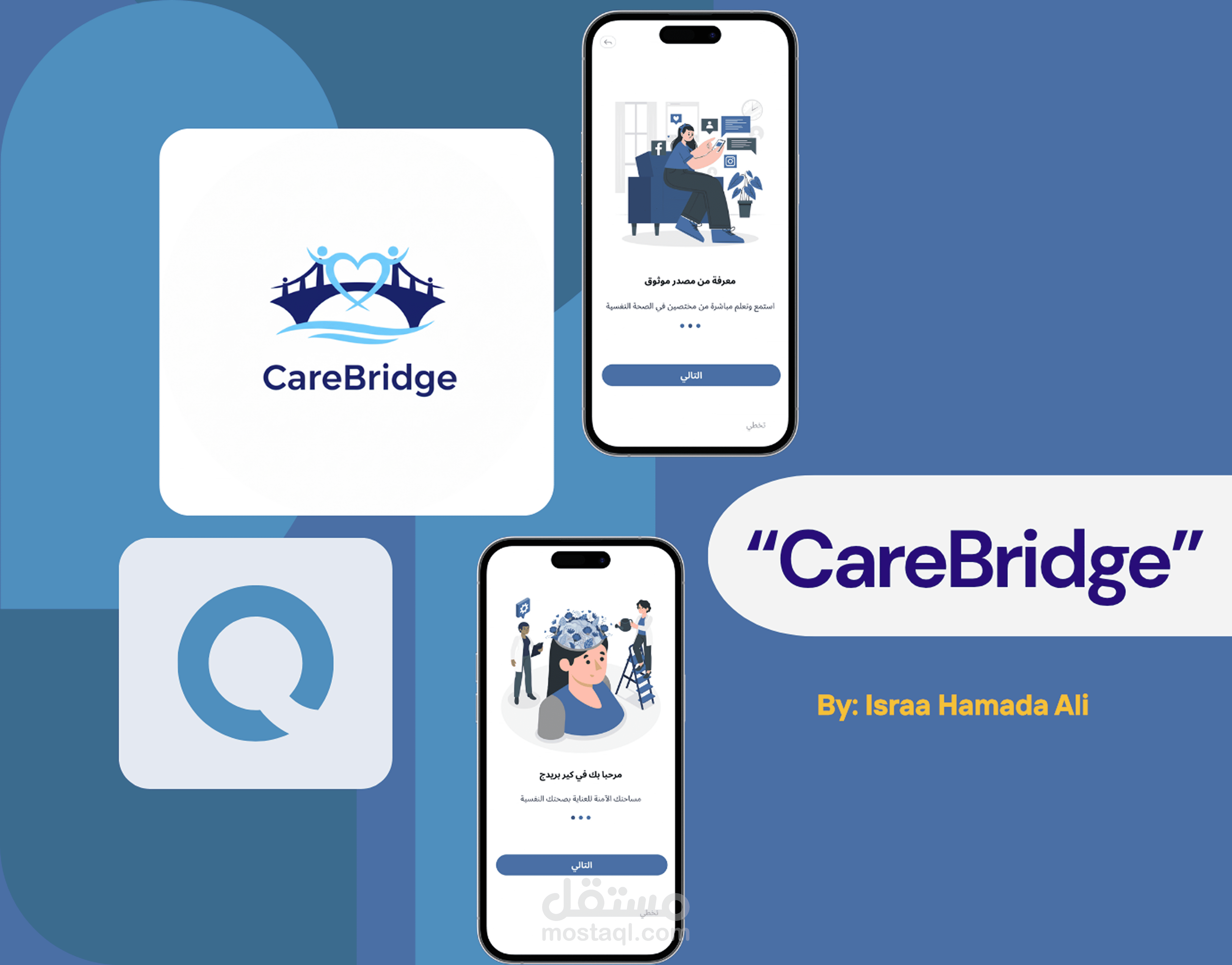 كيربريدج Care Bridge - منصة تواصل اجتماعي للمهتمين بالصحة النفسية
