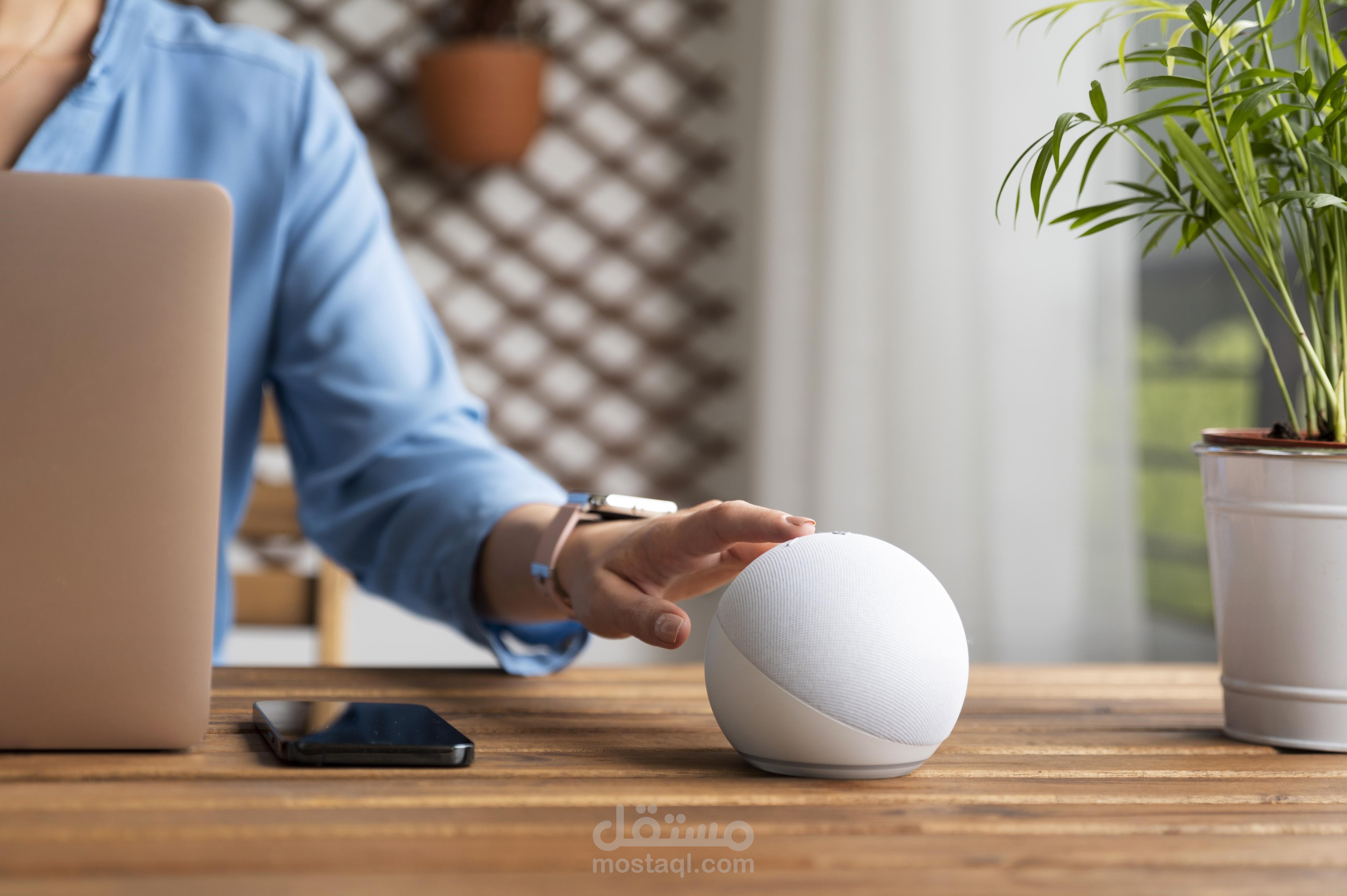 عرض بوربوينت احترافي عن موضوع المساعد الافتراضي