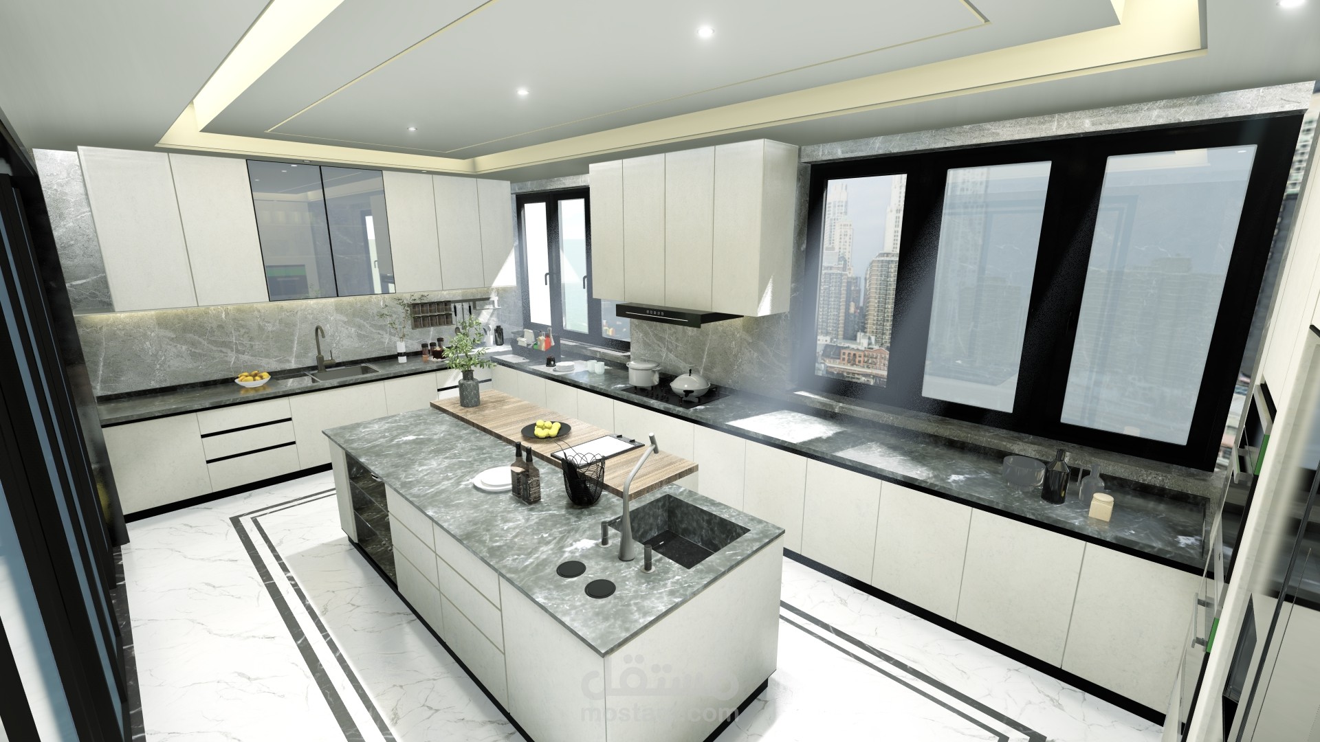 تصميم مطبخ مودرن