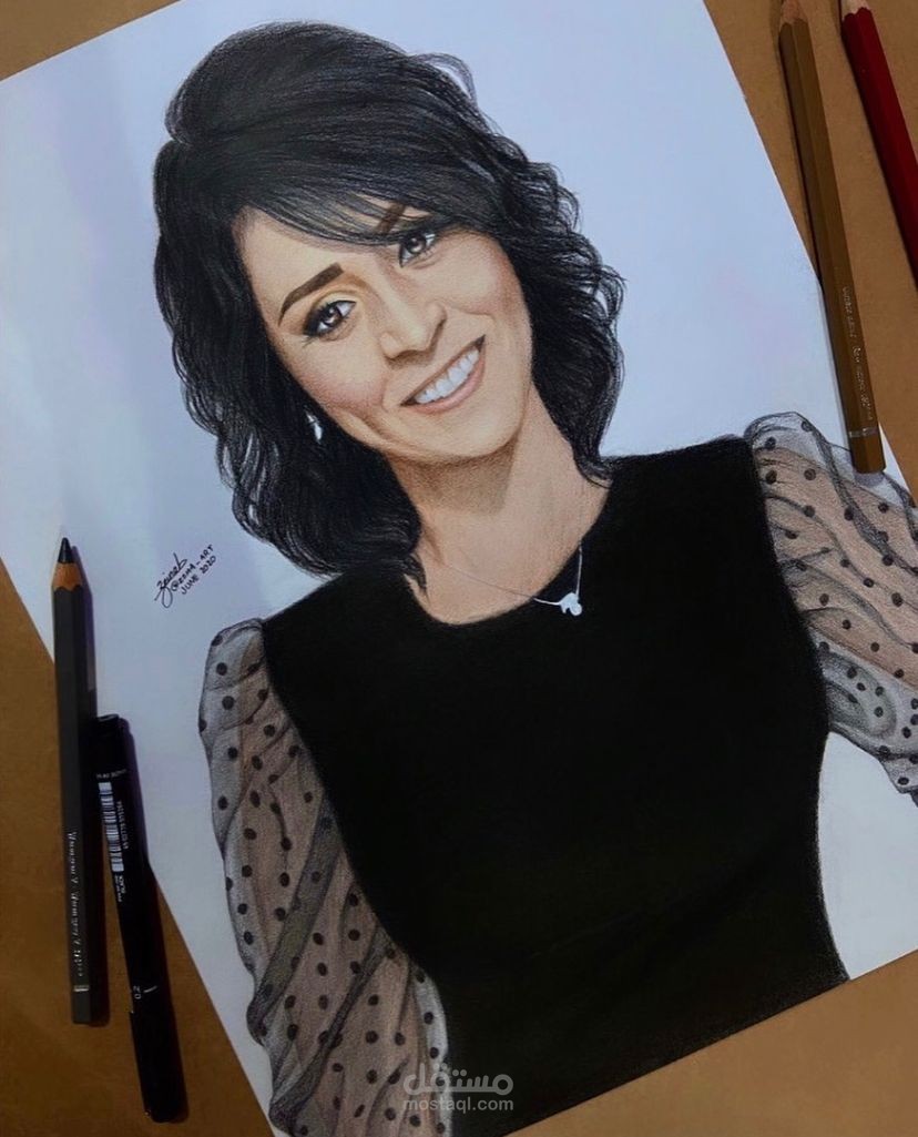 رسم بورتريه