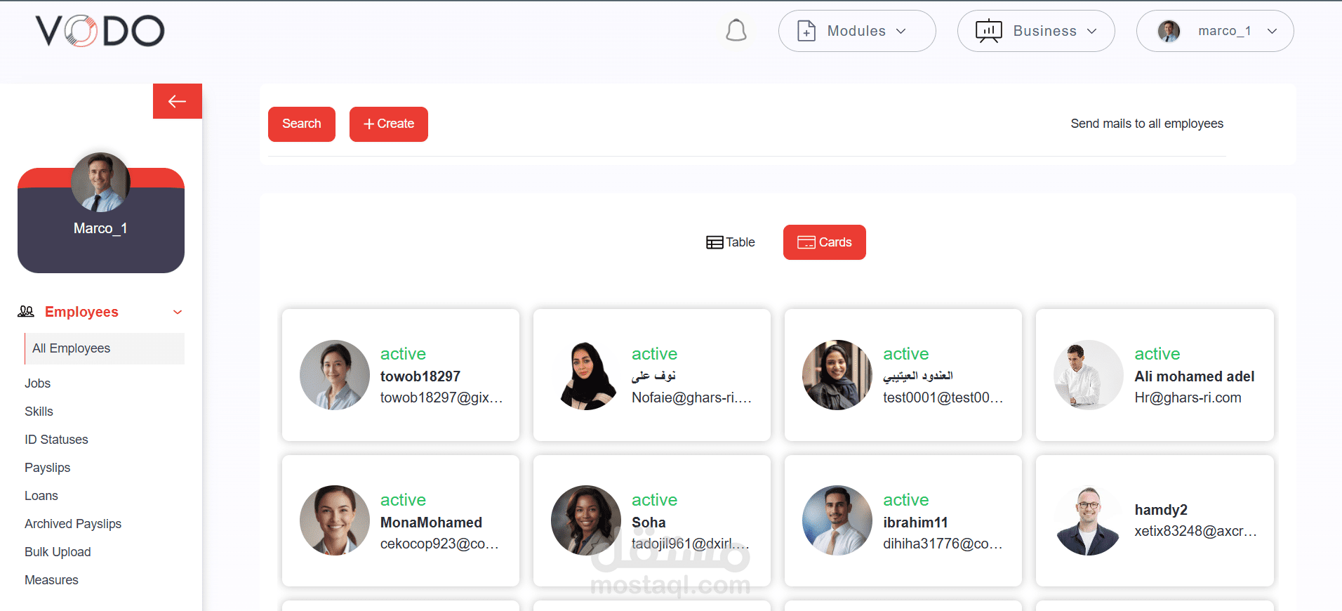 VODO ERP – Enterprise Resource Planning System