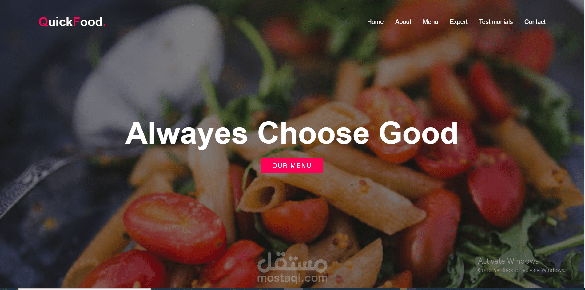 Food Website