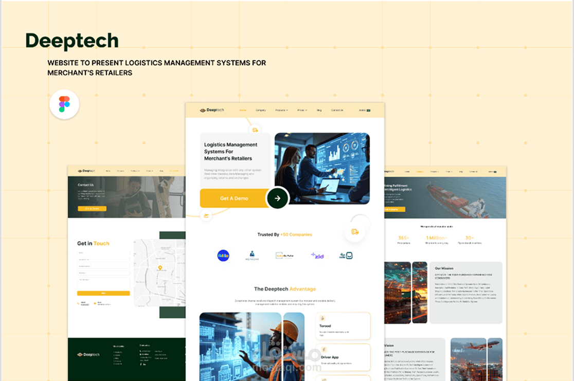 DeepTech Website