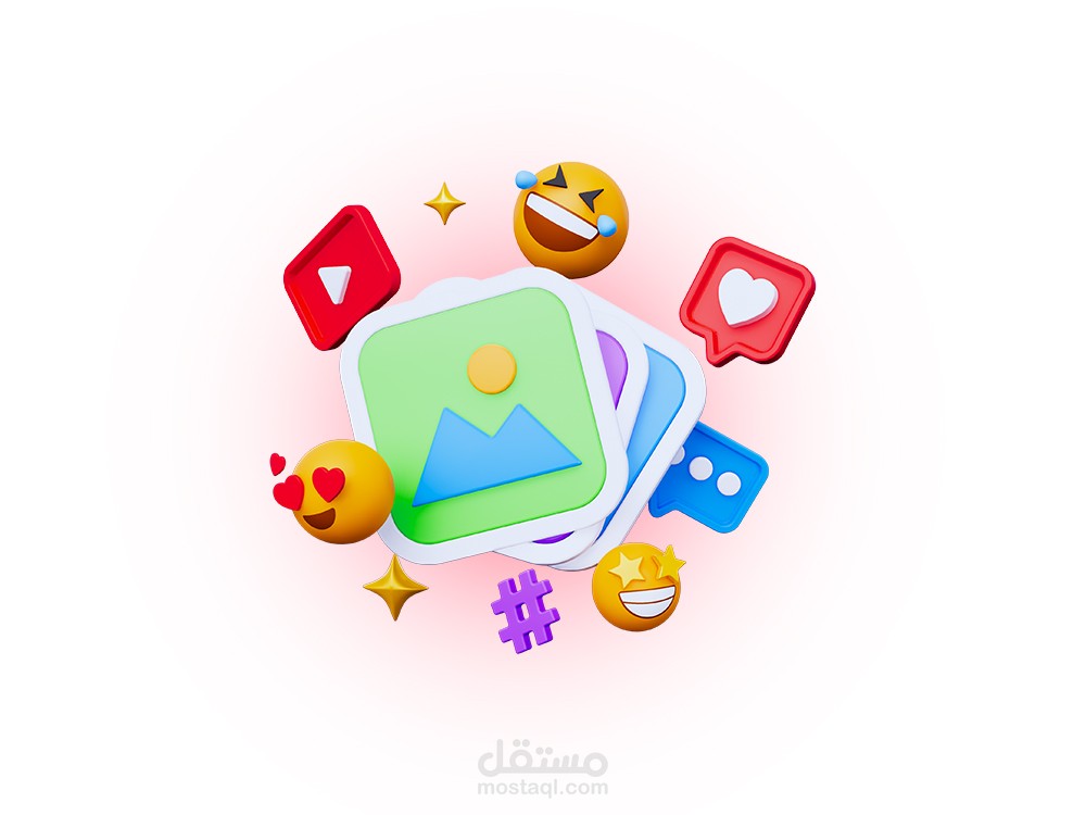 تصاميم سوشيال ميديا - شركة إيجل تيك