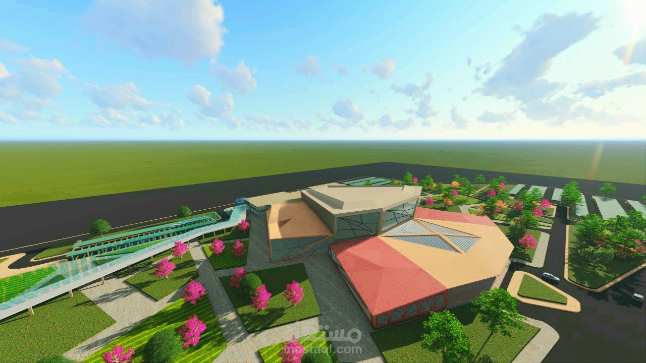 تصميم قصر مؤتمرات