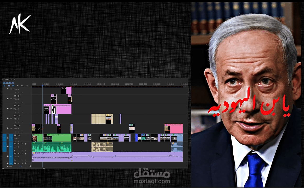 اظهار مشاهد البطولة والفداء لقوات الشهيد عز الدين القسام ضد قوات الاحتلال في فلسطين