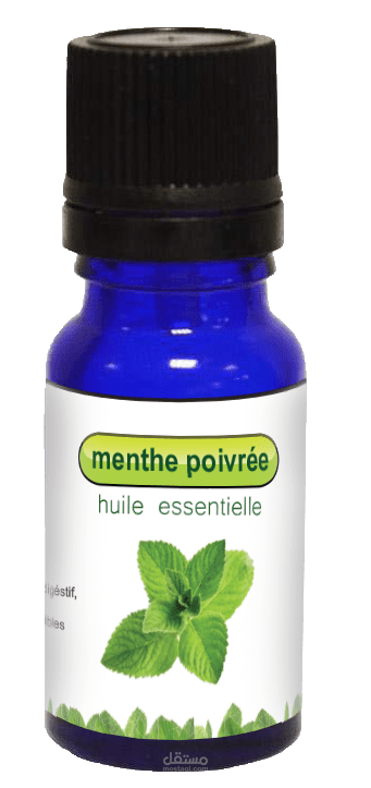 ملصق الزيوت الأساسية لشركة كلوروفيل