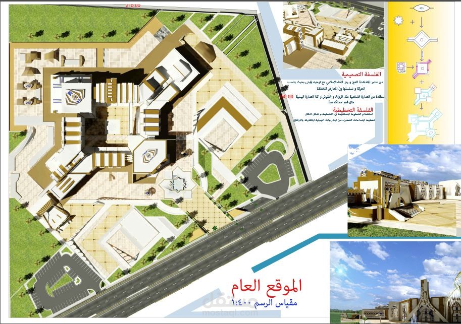 مشروع تصميم متحف إسلامي