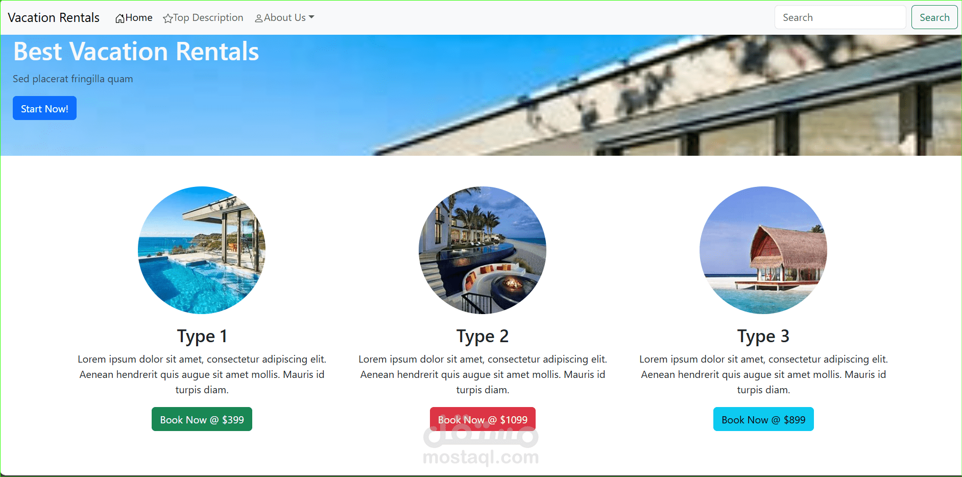 Web Site By Bootstrap 5