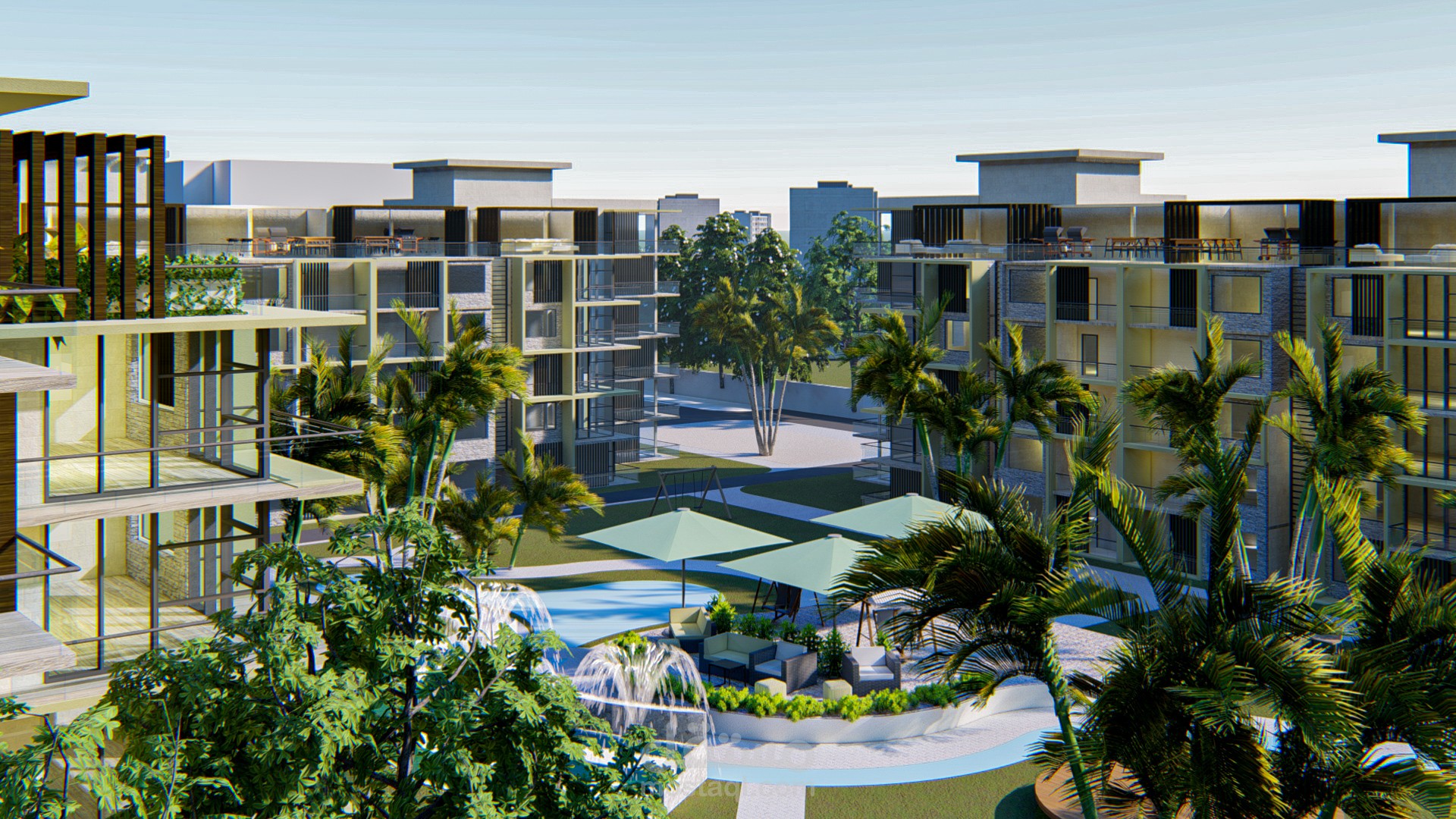 تصميم مجمع سكني