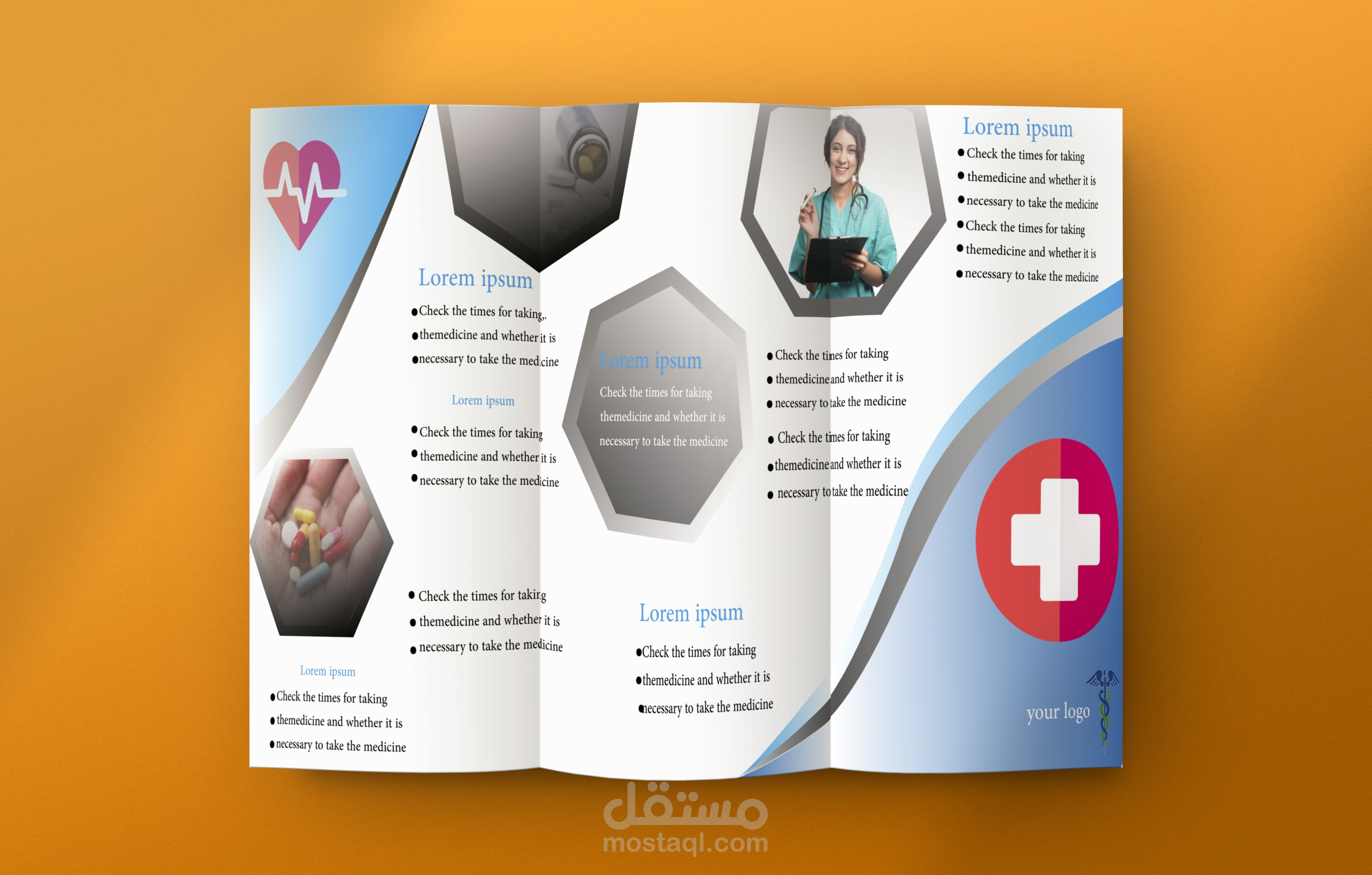 تصميم brochure احترافي 40$ فقط!!!