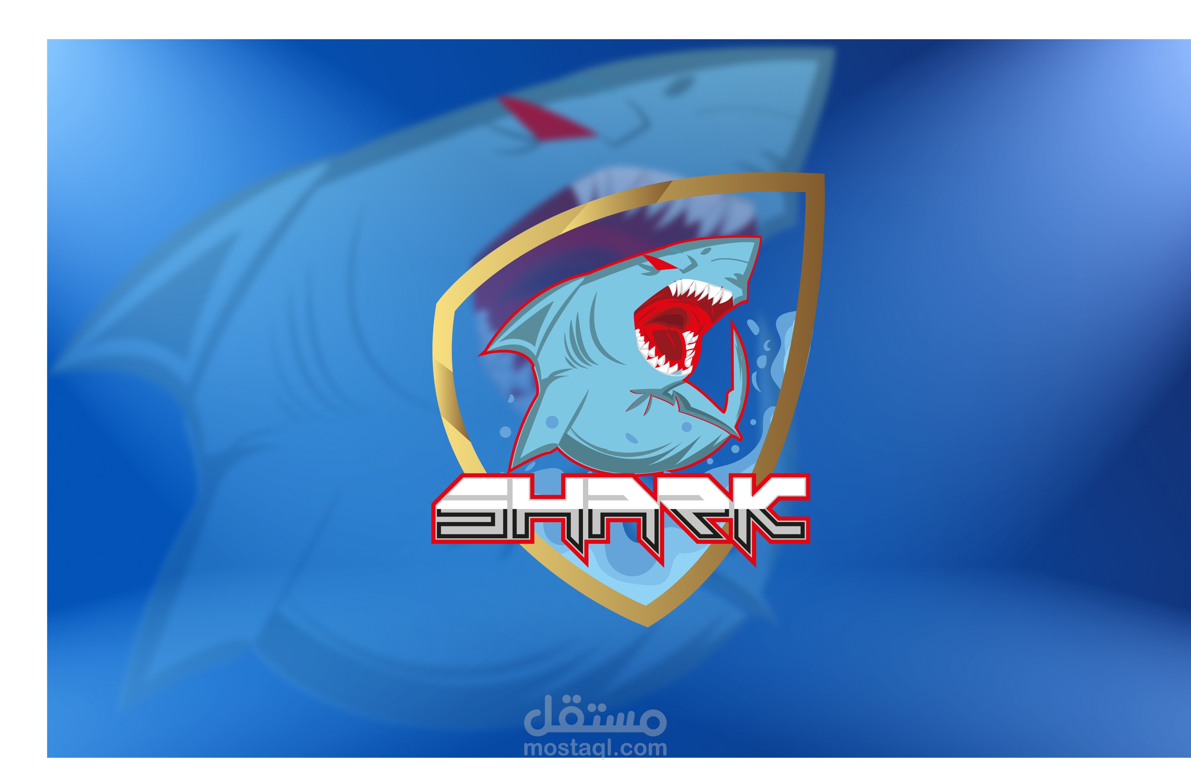 shark logo gaming