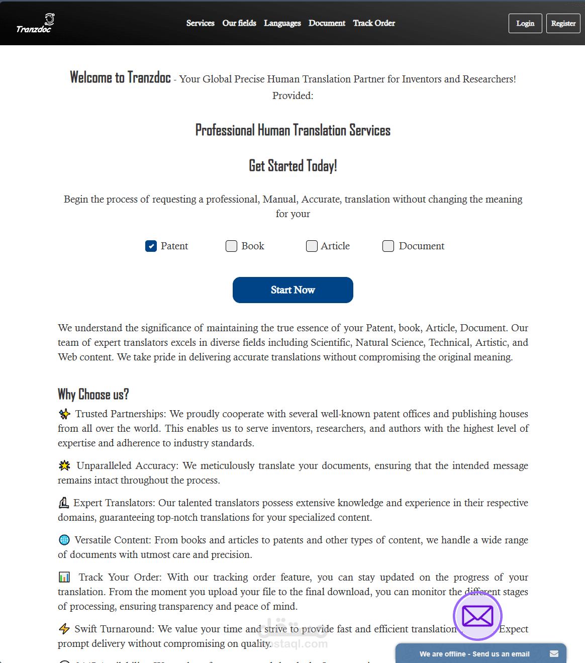 Professional Human Translation Services