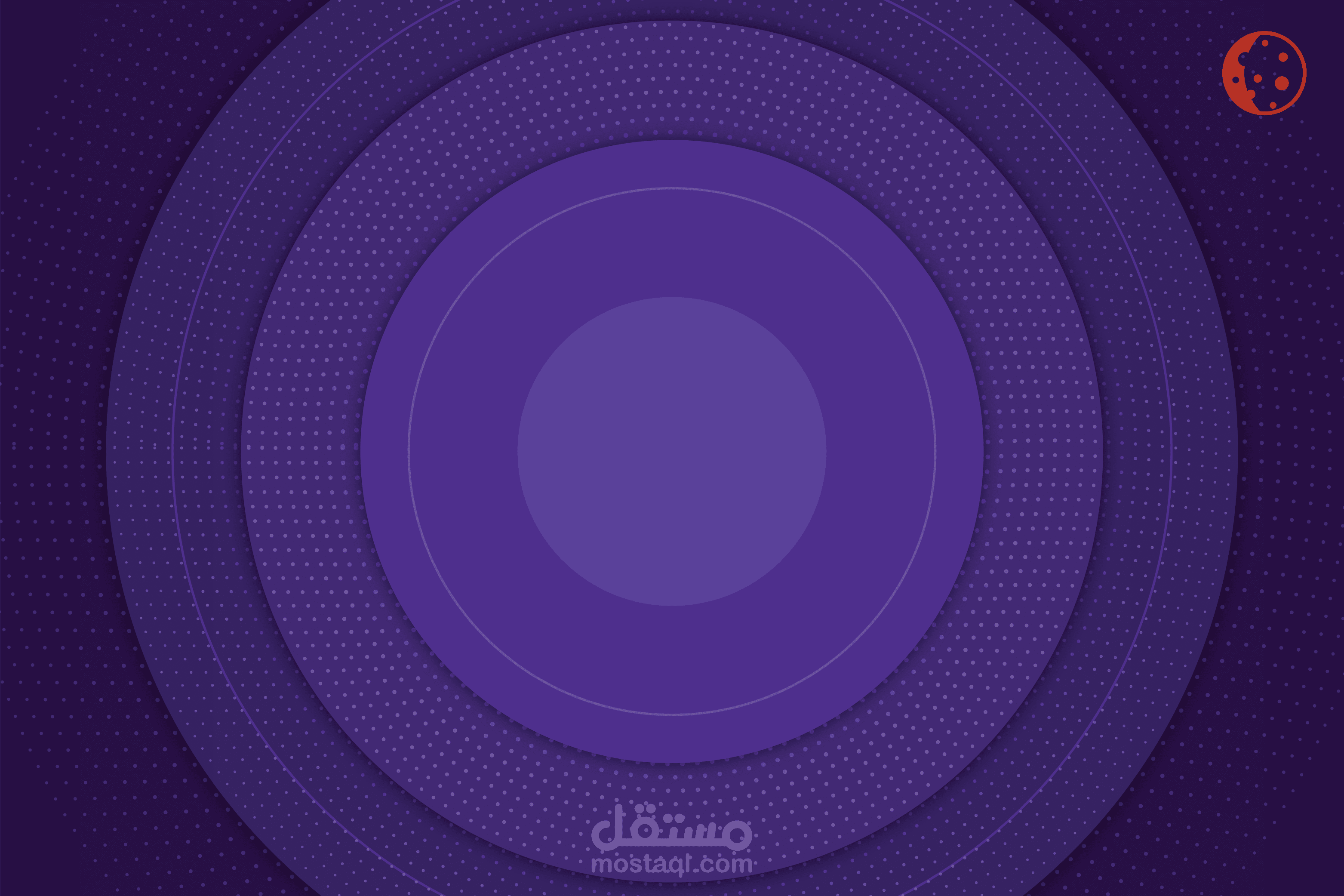 Disc purple gradient background vector