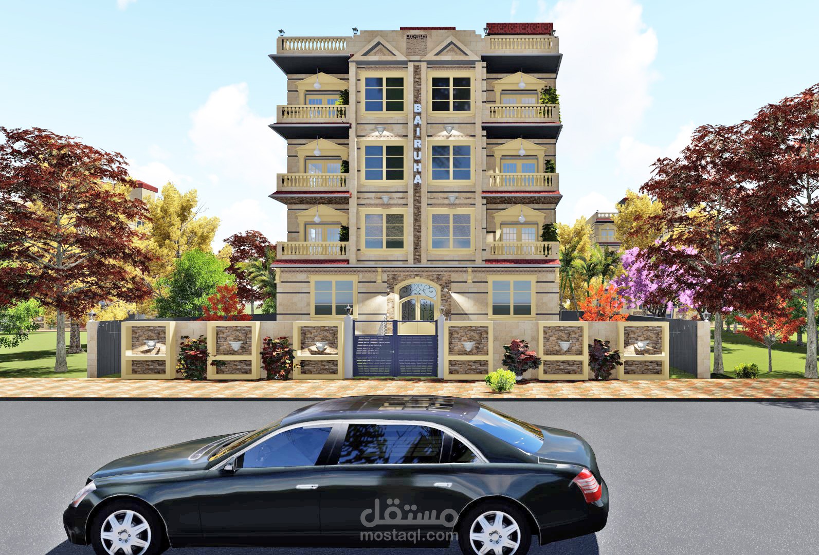تصميم واجهه منزل