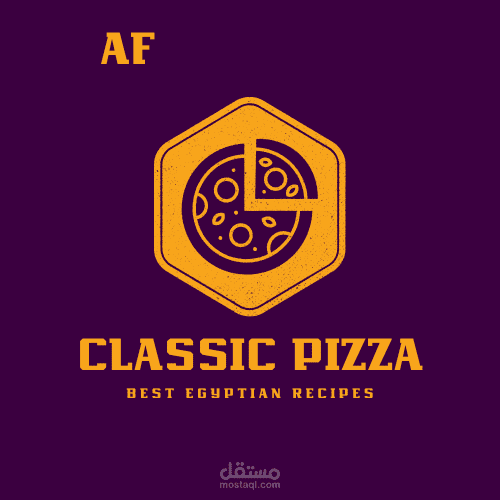 لوجو مطعم بيتزا