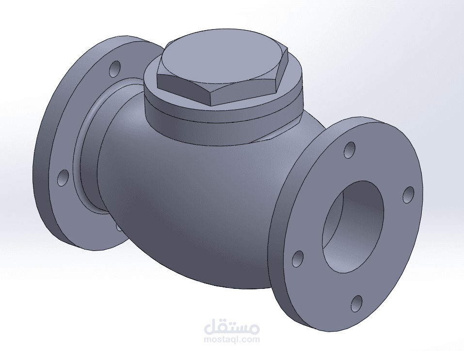 التصميم بأستخدام برنامج السوليد وركس