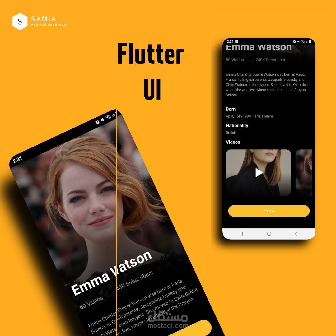 Flutter UI