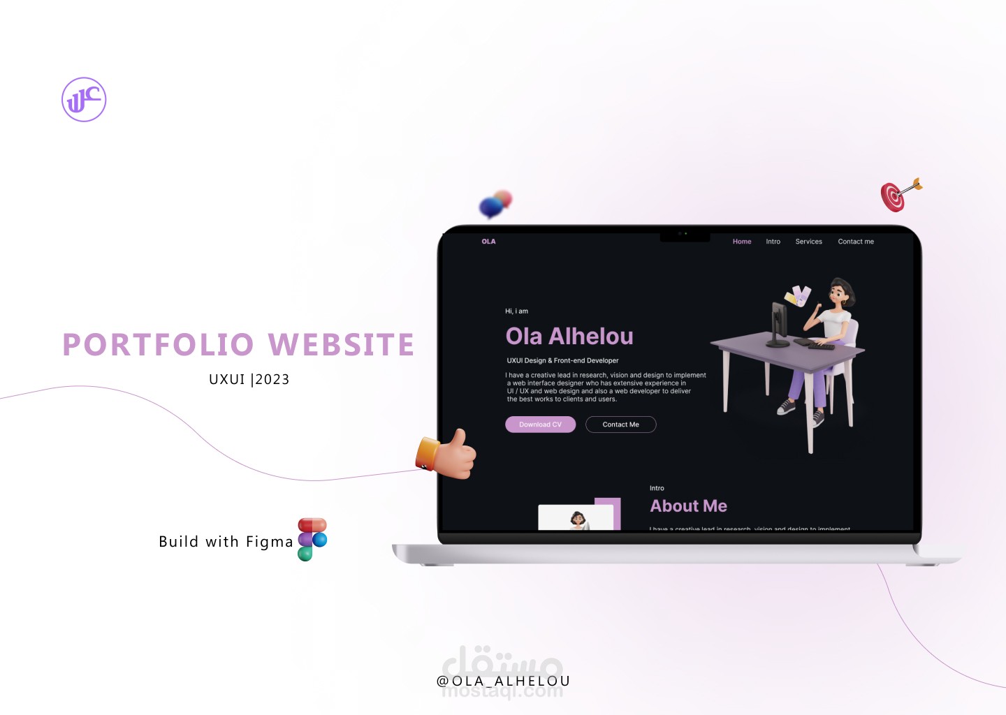 موقع شخصي-Portfolio