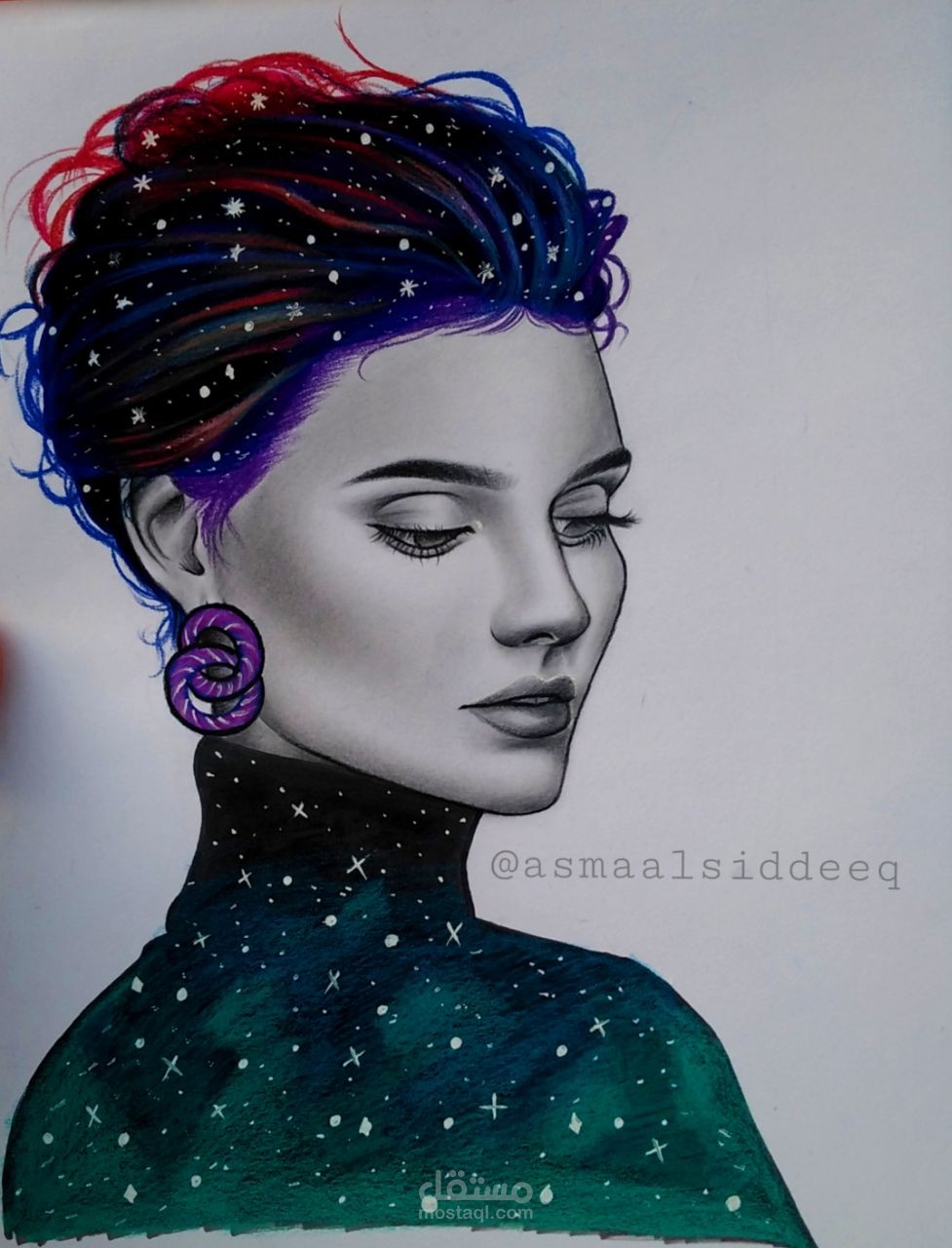 Traditional Art - Galaxy style
