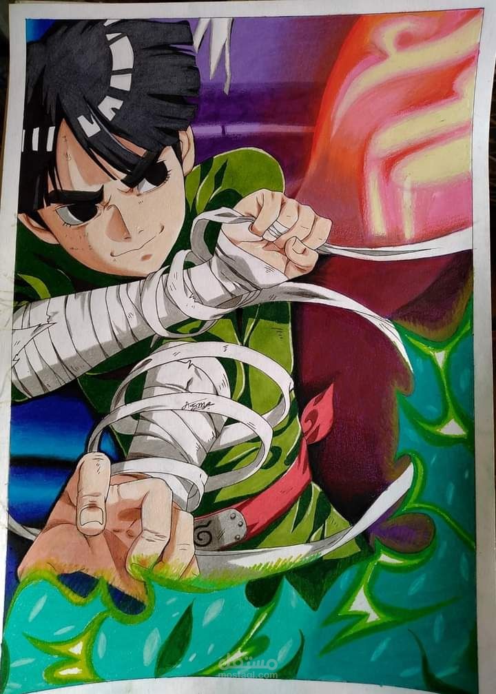 Anime drawing - رسم أنيمي