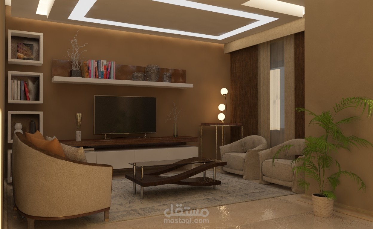 تصميم داخلي لرسبشن