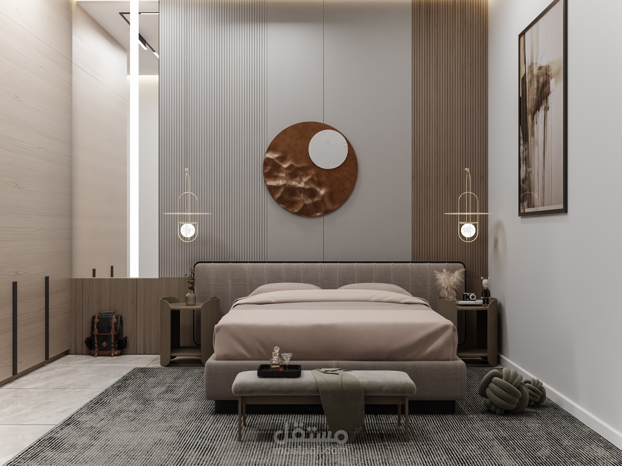 غرف نوم مرافقين