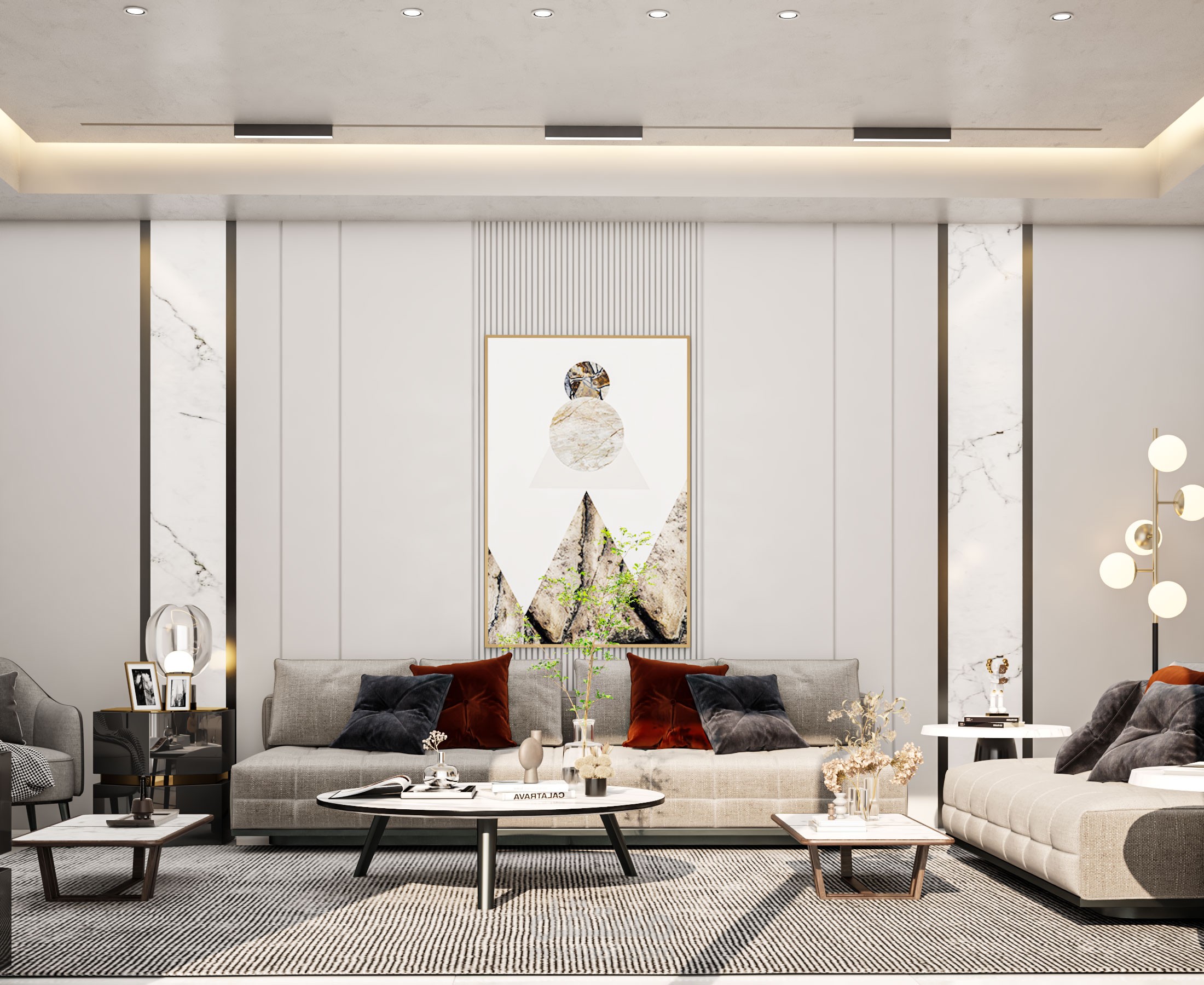 مجلس رجال مينيمال في الرياض