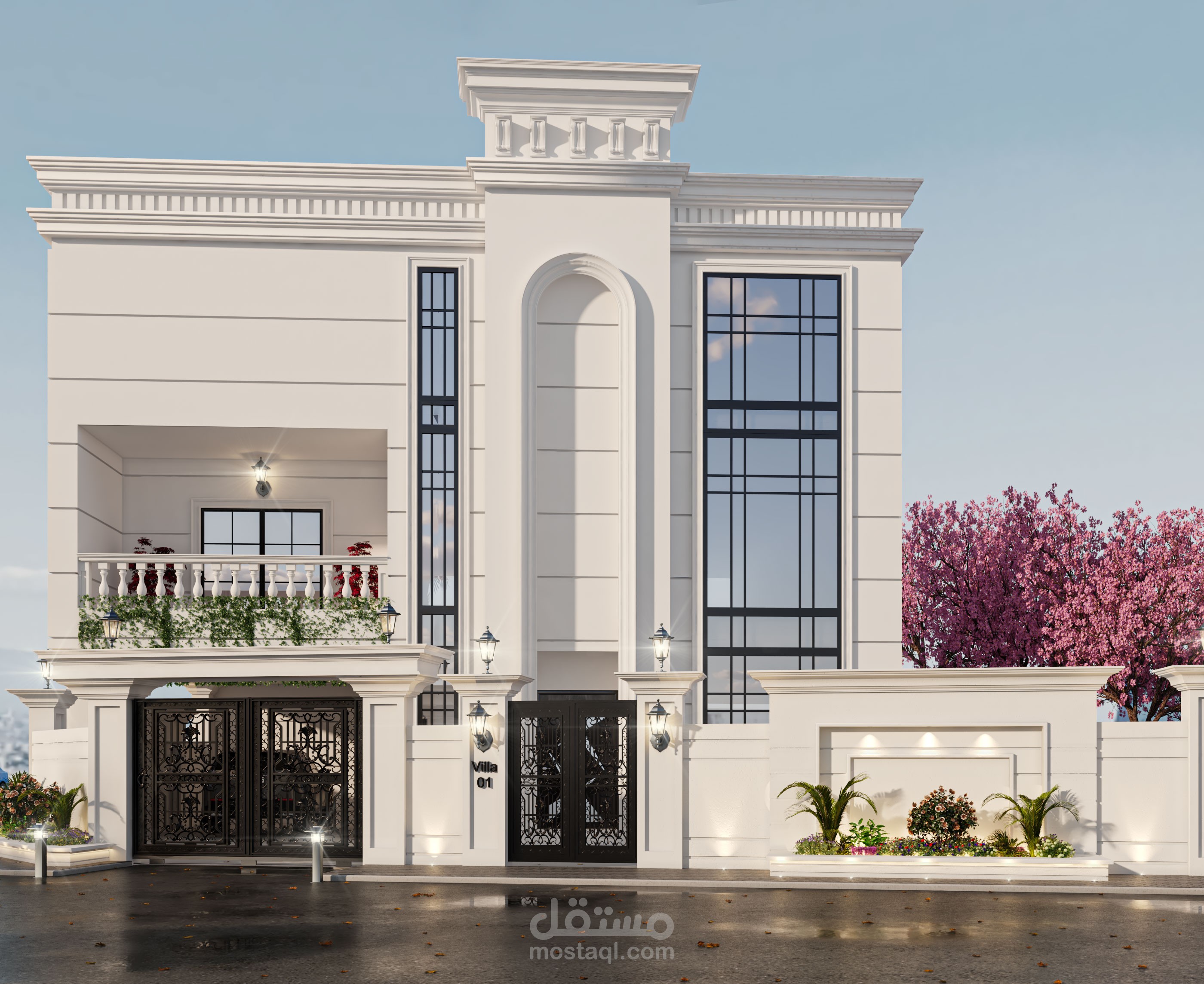 تصميم واجهة خارجية في الرياض