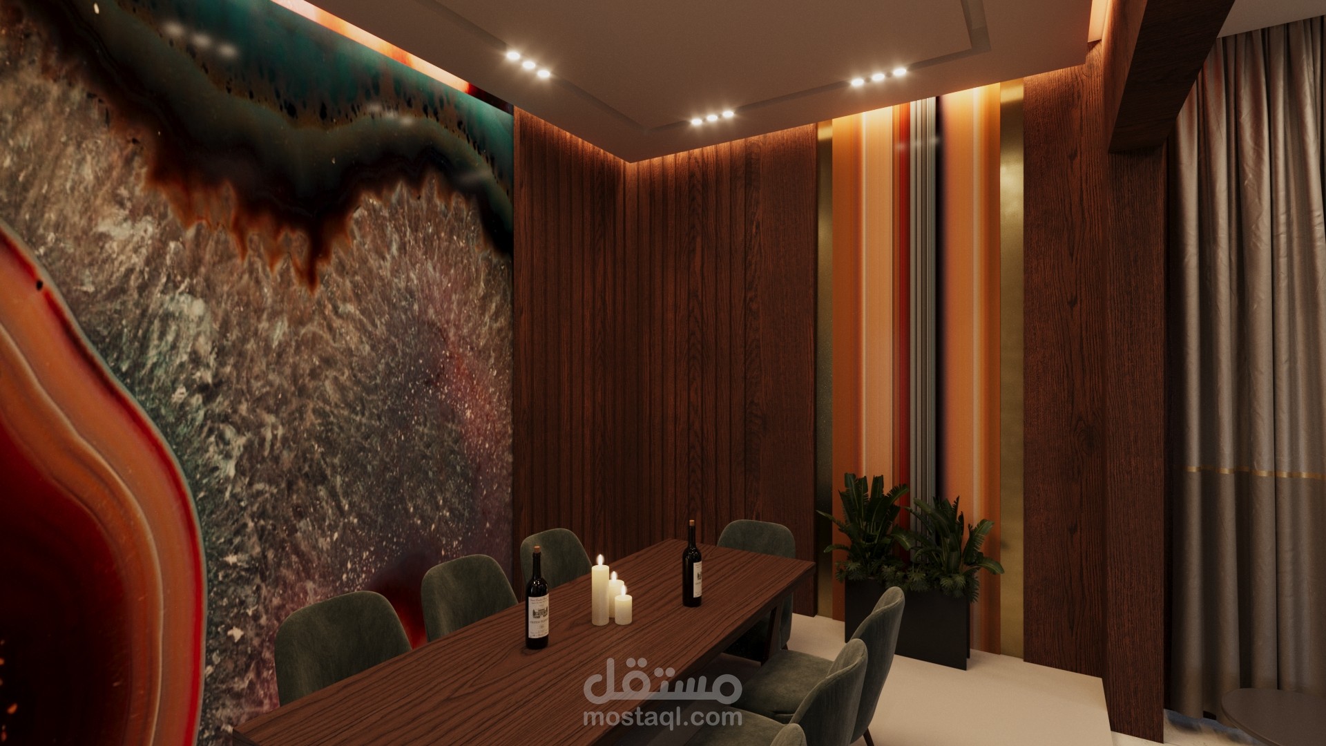 تصميم منطقة طعام