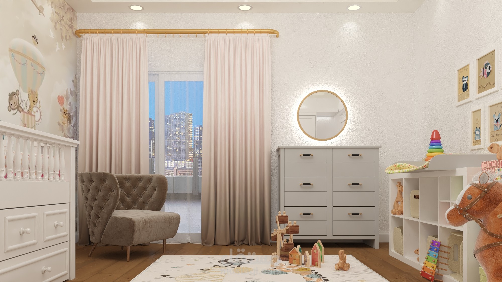 Kids' bedroom in Riyadh