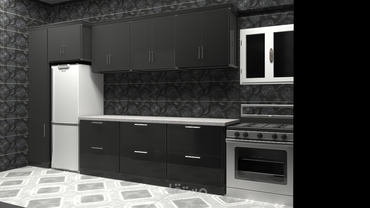 Alex West's client kitchen