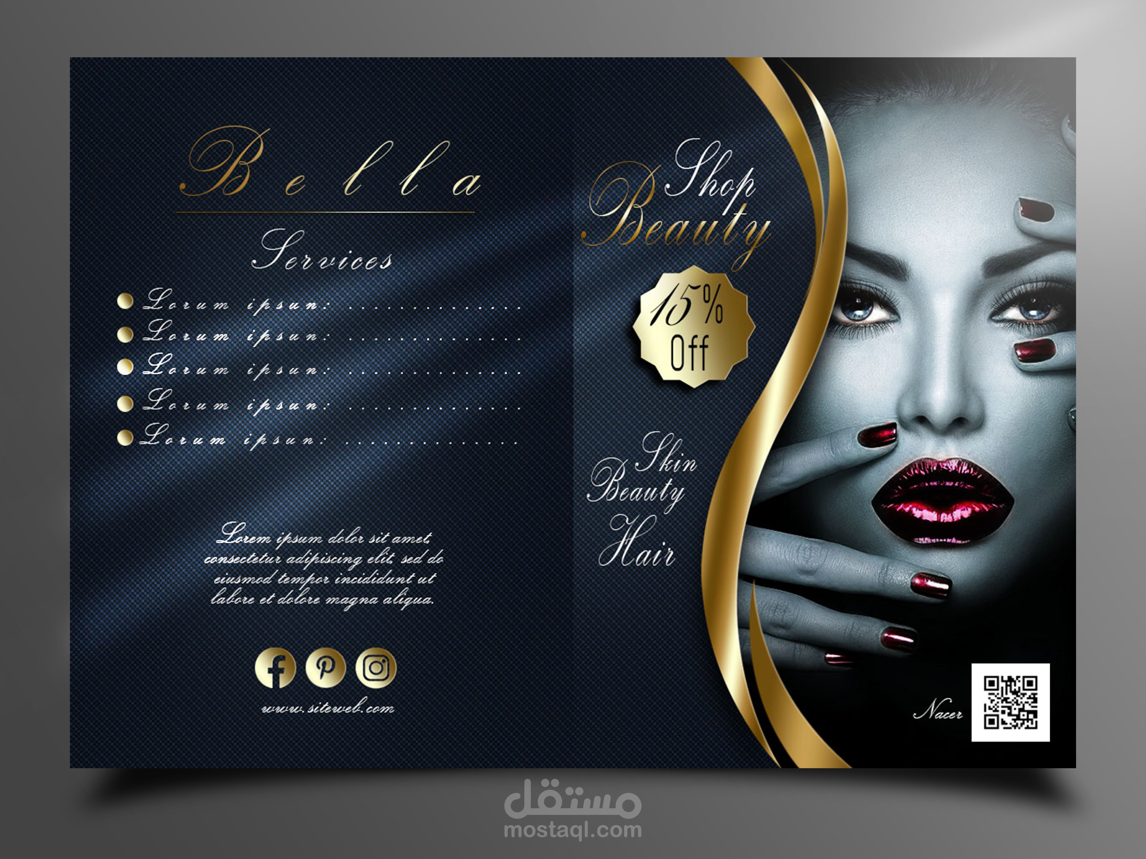 Biflod brochure design