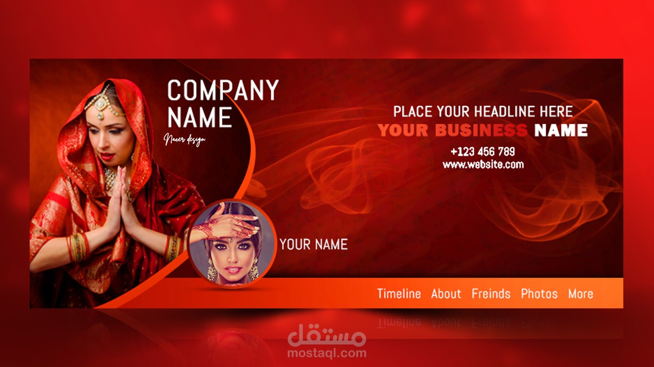 Cover facebook design