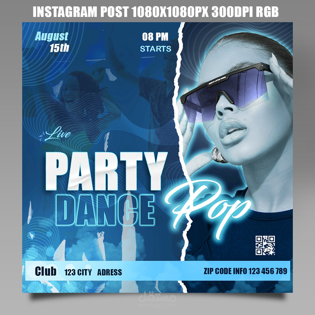 Social media post design