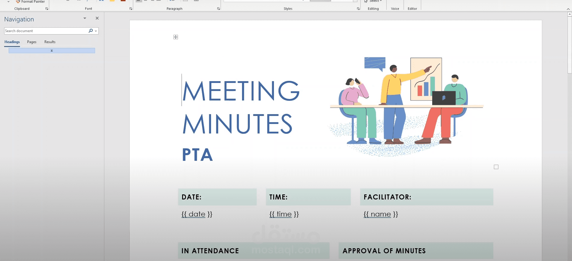 automate word reports using Excel