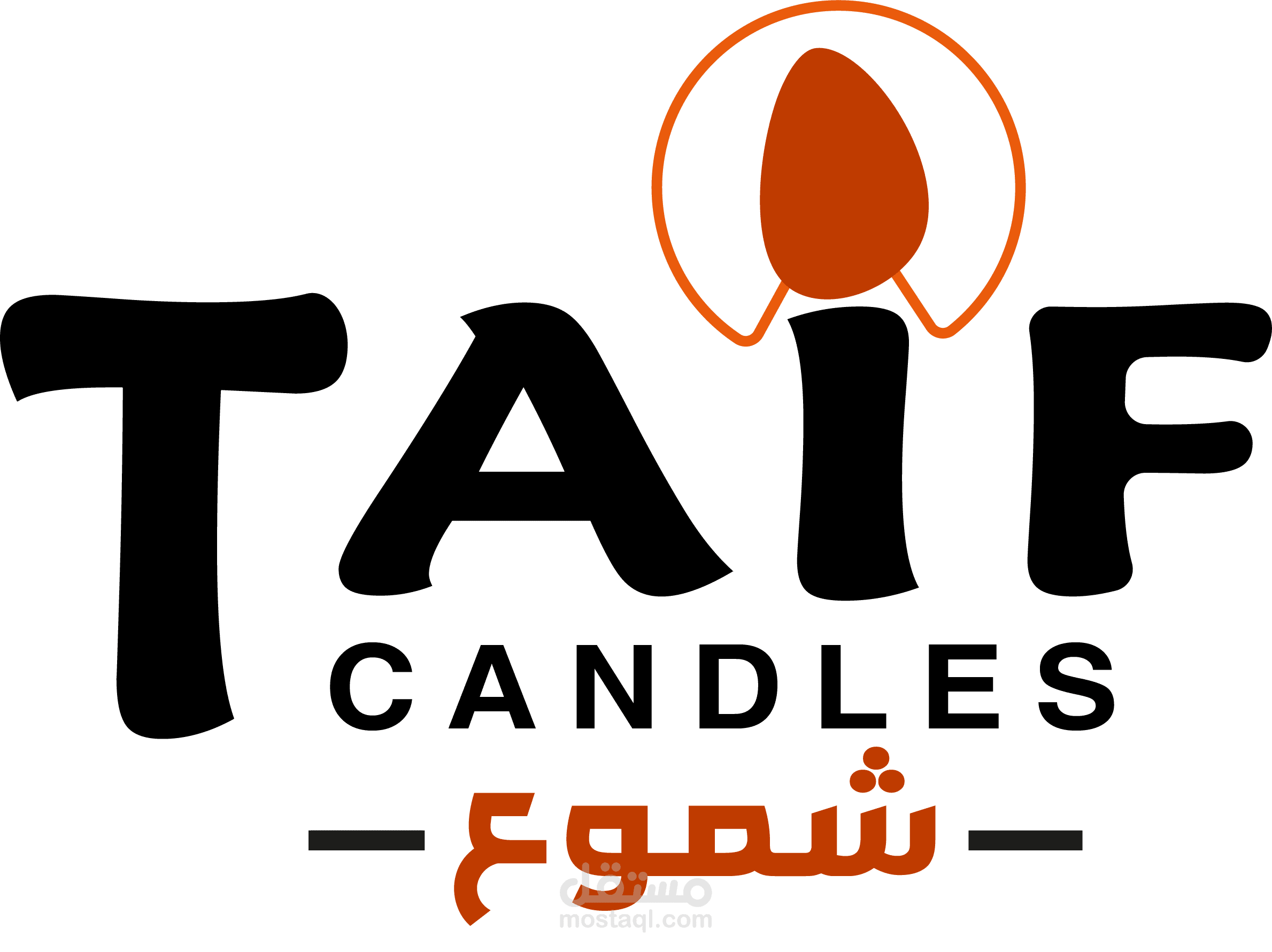لوجر لمحل taif candles للشموع