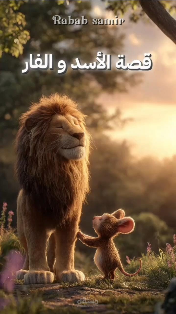 تصميم قصة مميزة للاطفال بواسطة الذكاء الاصطناعي