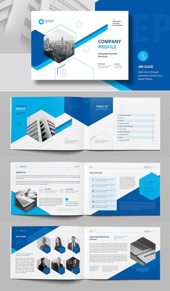 كتابة ملف تعريفي للشركات (Company Profile)
