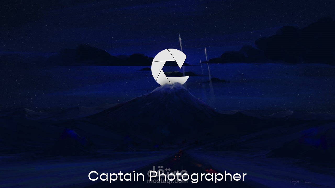 ™CAPTAIN PHOTOGRAPHER LOGO  By iRookieX