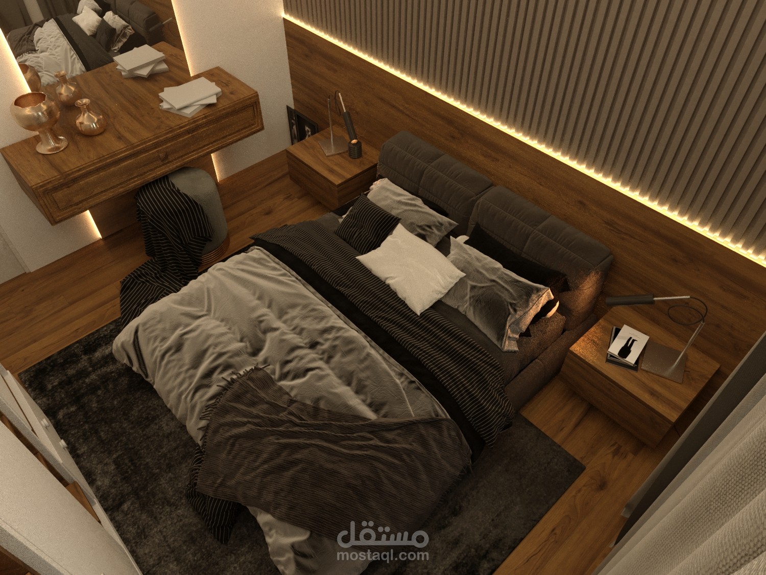 تصميم غرفة نوم مودرن