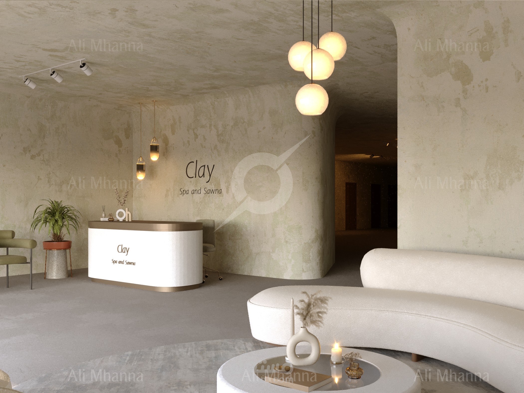 تصميم SPA مركز مساج و استرخاء في السعودية - القصيم