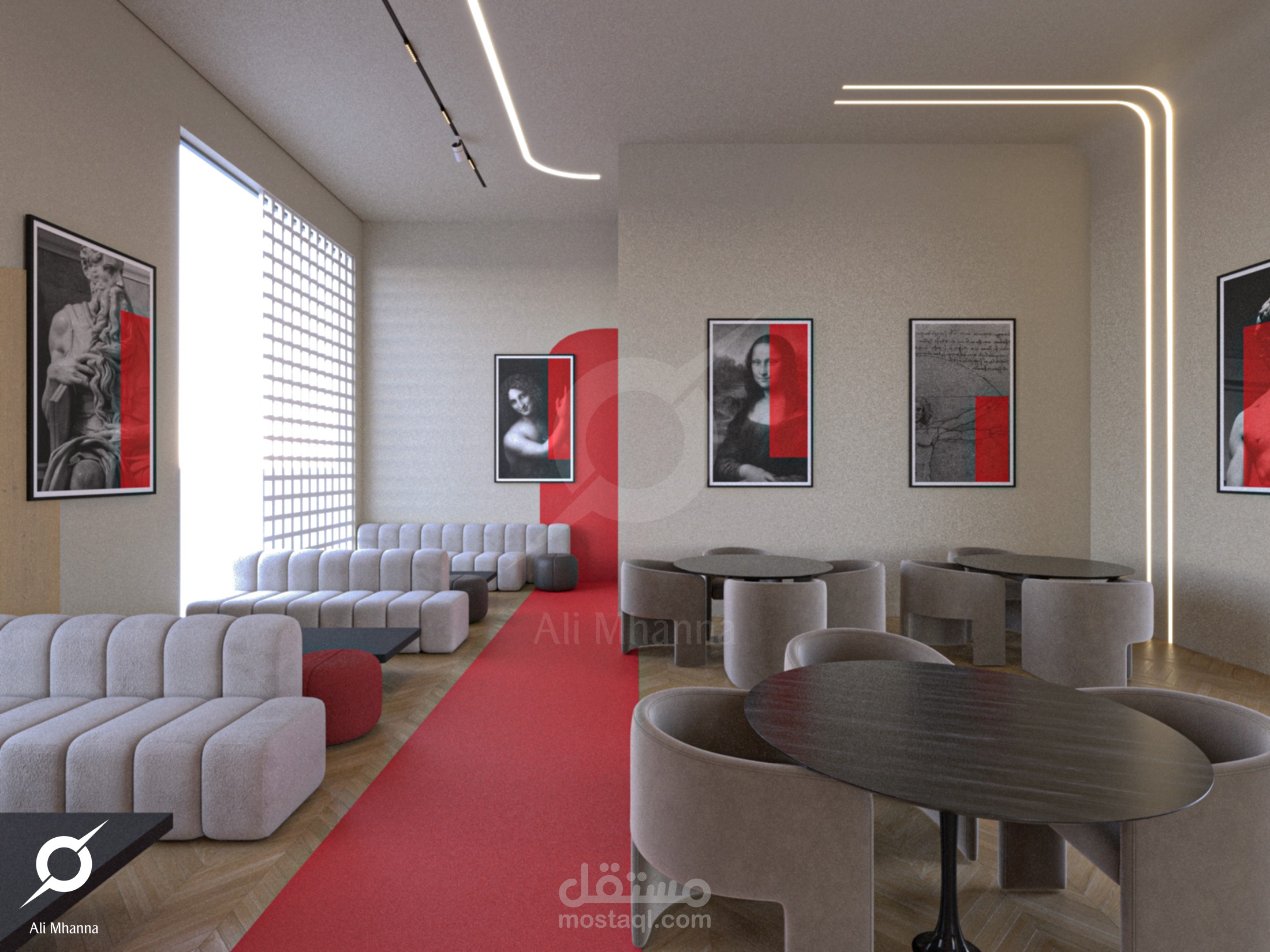 نادي اجتماعي مع منطقة ألعاب أطفال في أبو ظبي