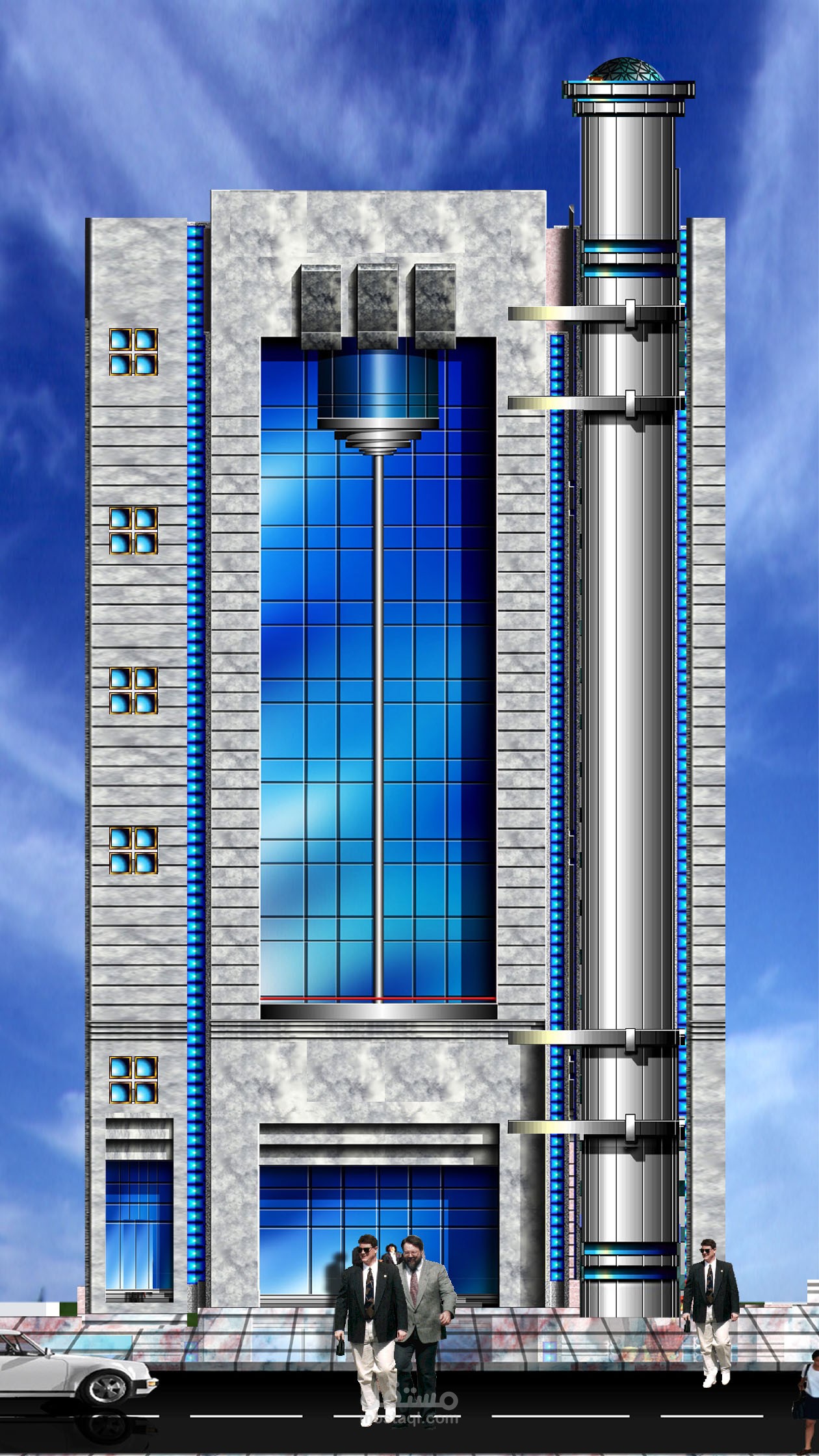 مستشفى و مسجد الروضة الشريفة بالجيزة
