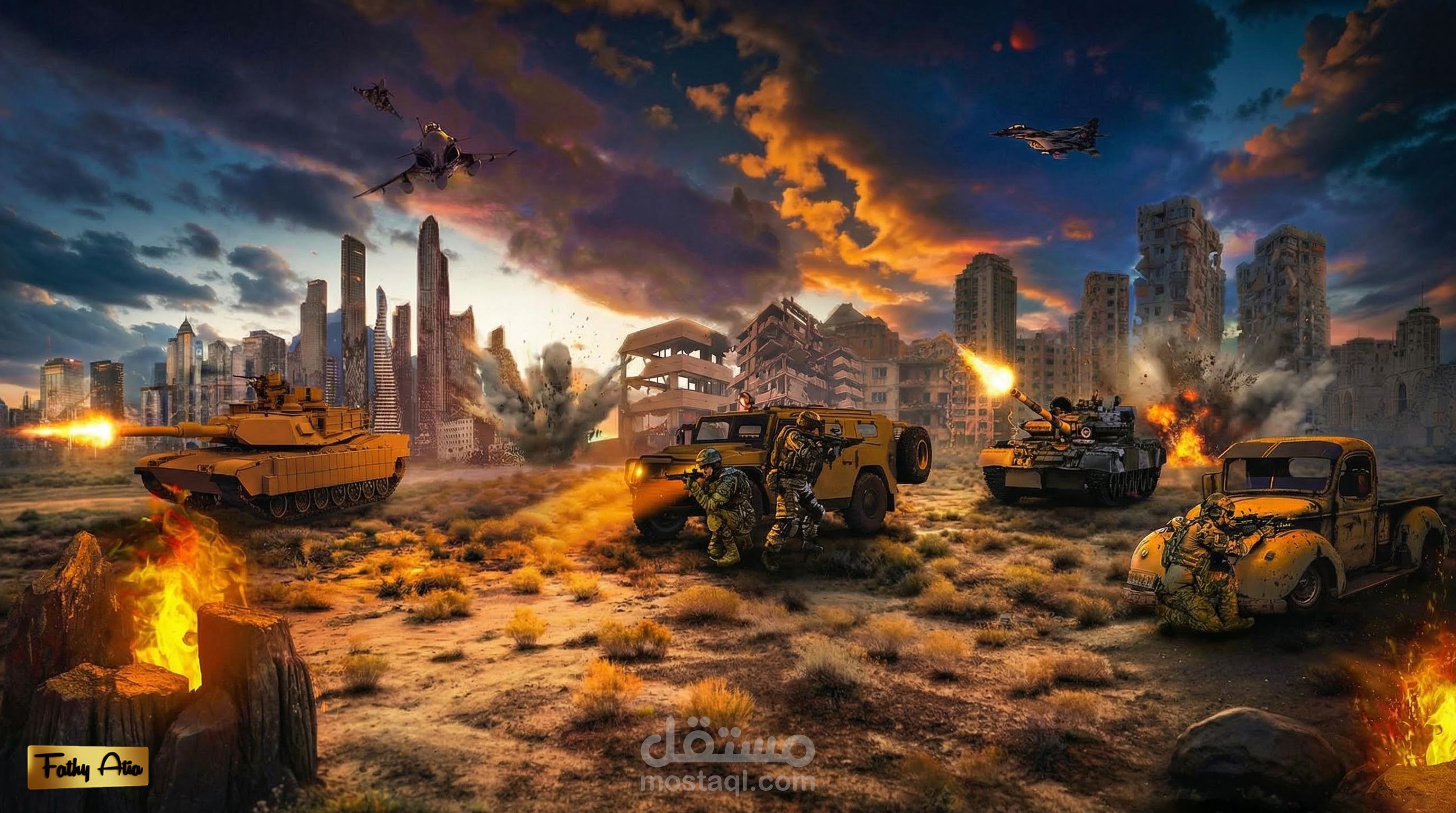 حول أفكارك إلى تصميم دمج احترافي مميز