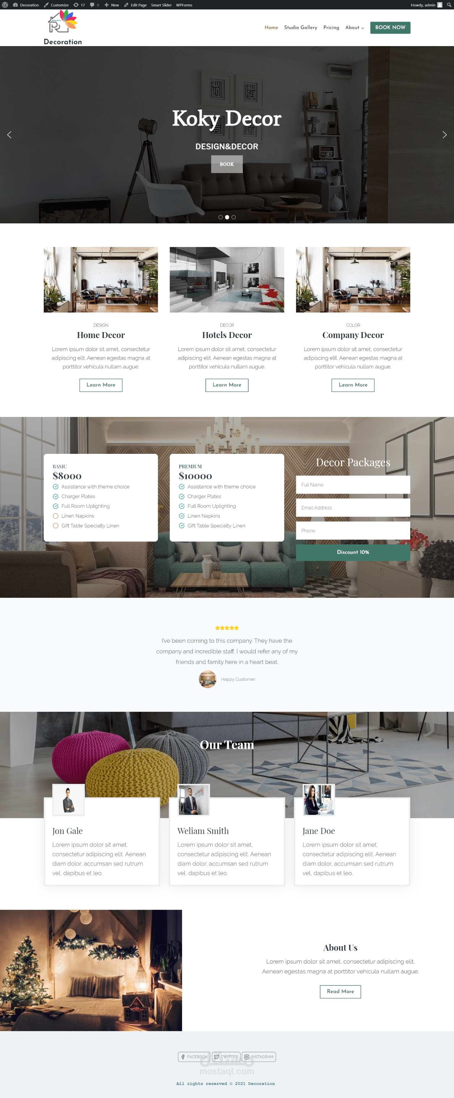 Decor website