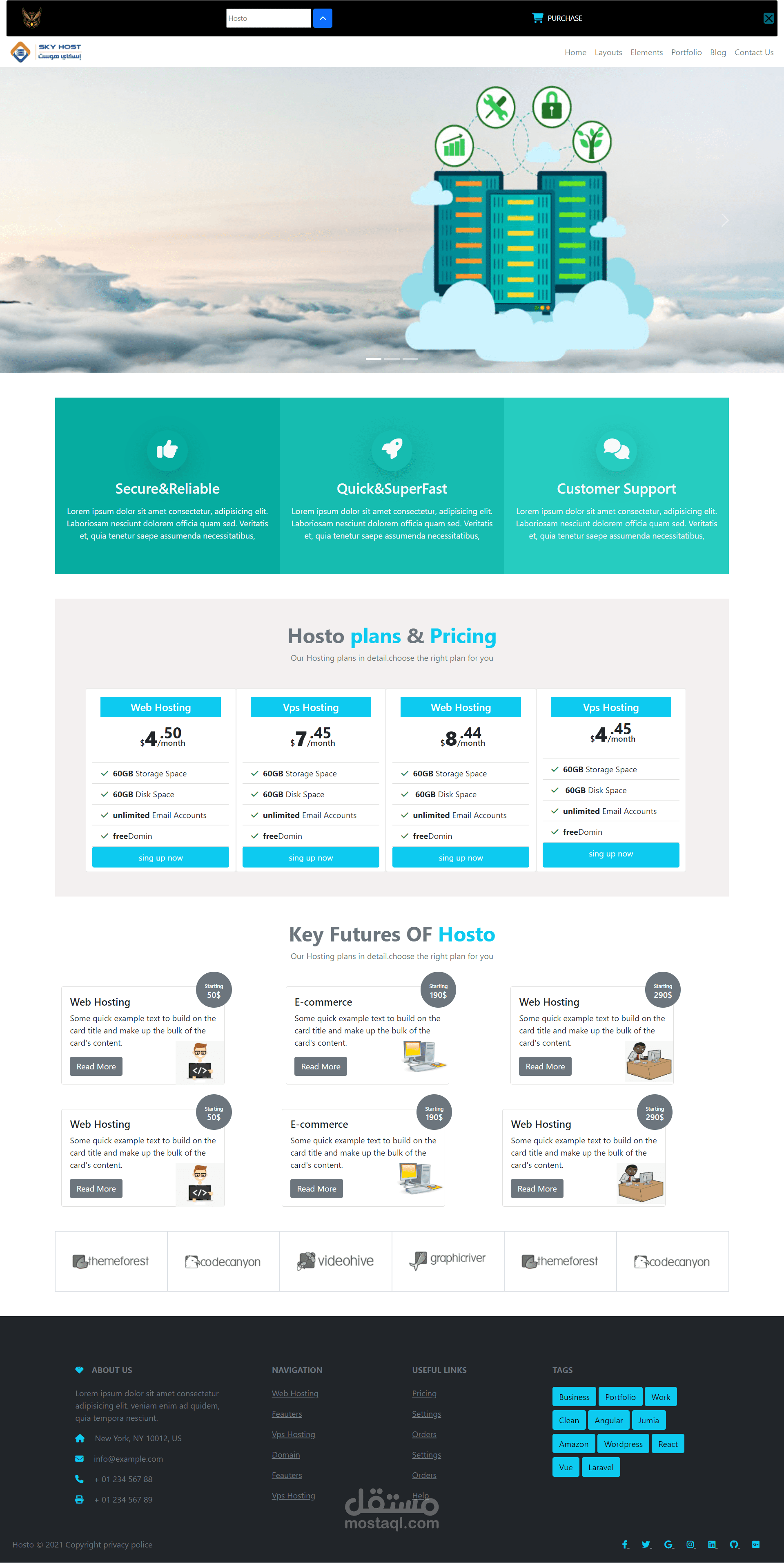 design web with bootstrap5