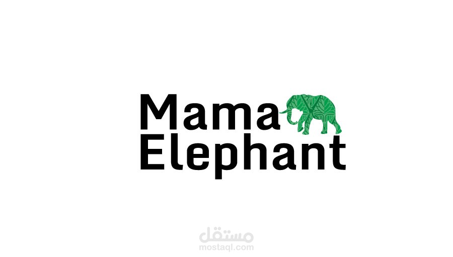 لوجو ل MAMA ELEPHANT