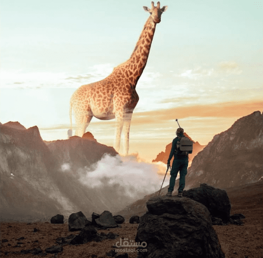 تصميم ابداعي باستخدام خاصية الدمج