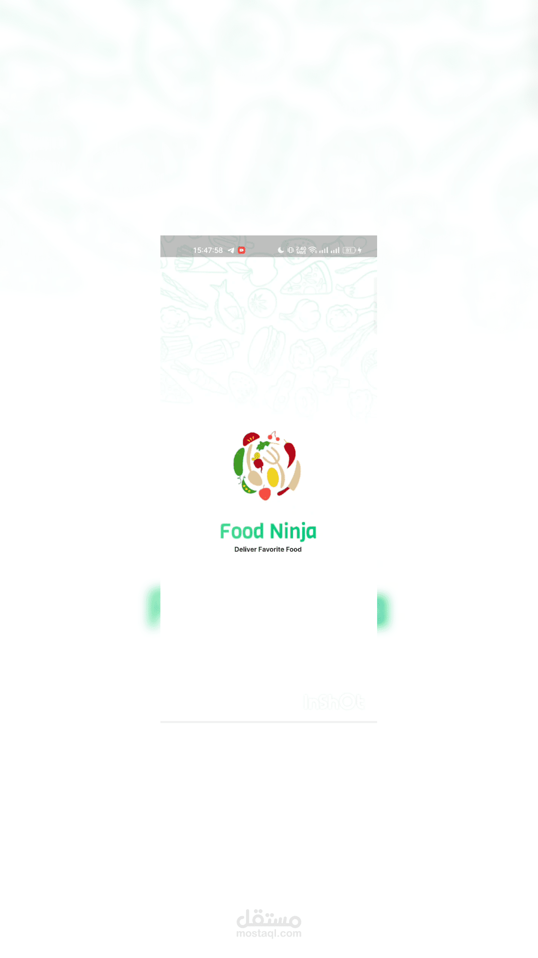 تصميم تطبيق للهواتف المحموله IOS & ANDROID